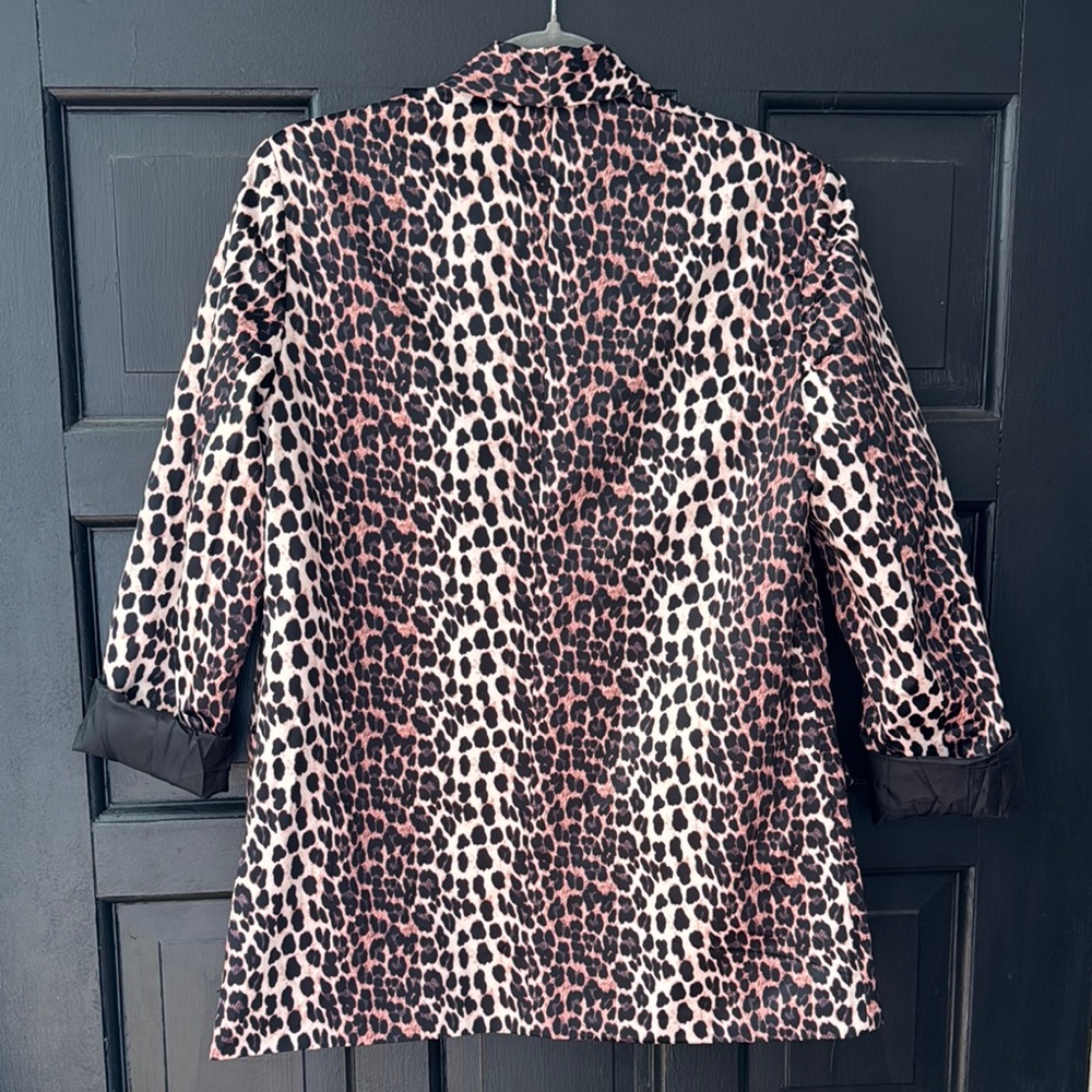 Leopard Print Women's Jacket - Picture 2 of 2